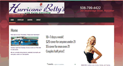 Desktop Screenshot of hurricanebettys.com